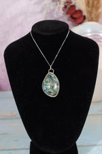 Trinity Stone Necklace, Pendant Size 3.7cm, Handmade in the UK Jewellery Tali & Loz Crystals