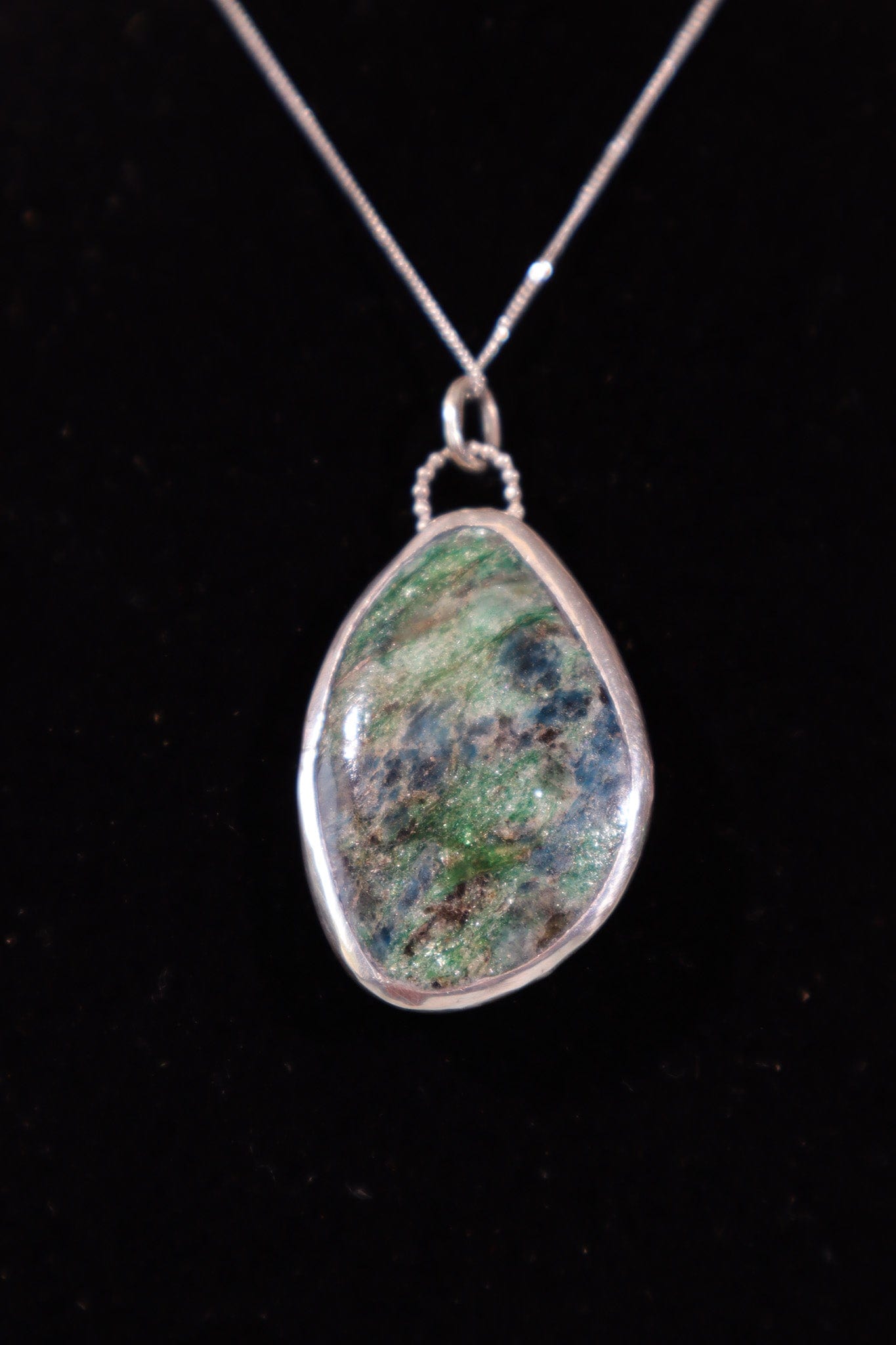 Trinity Stone Necklace, Pendant Size 3.7cm, Handmade in the UK Jewellery Tali & Loz Crystals