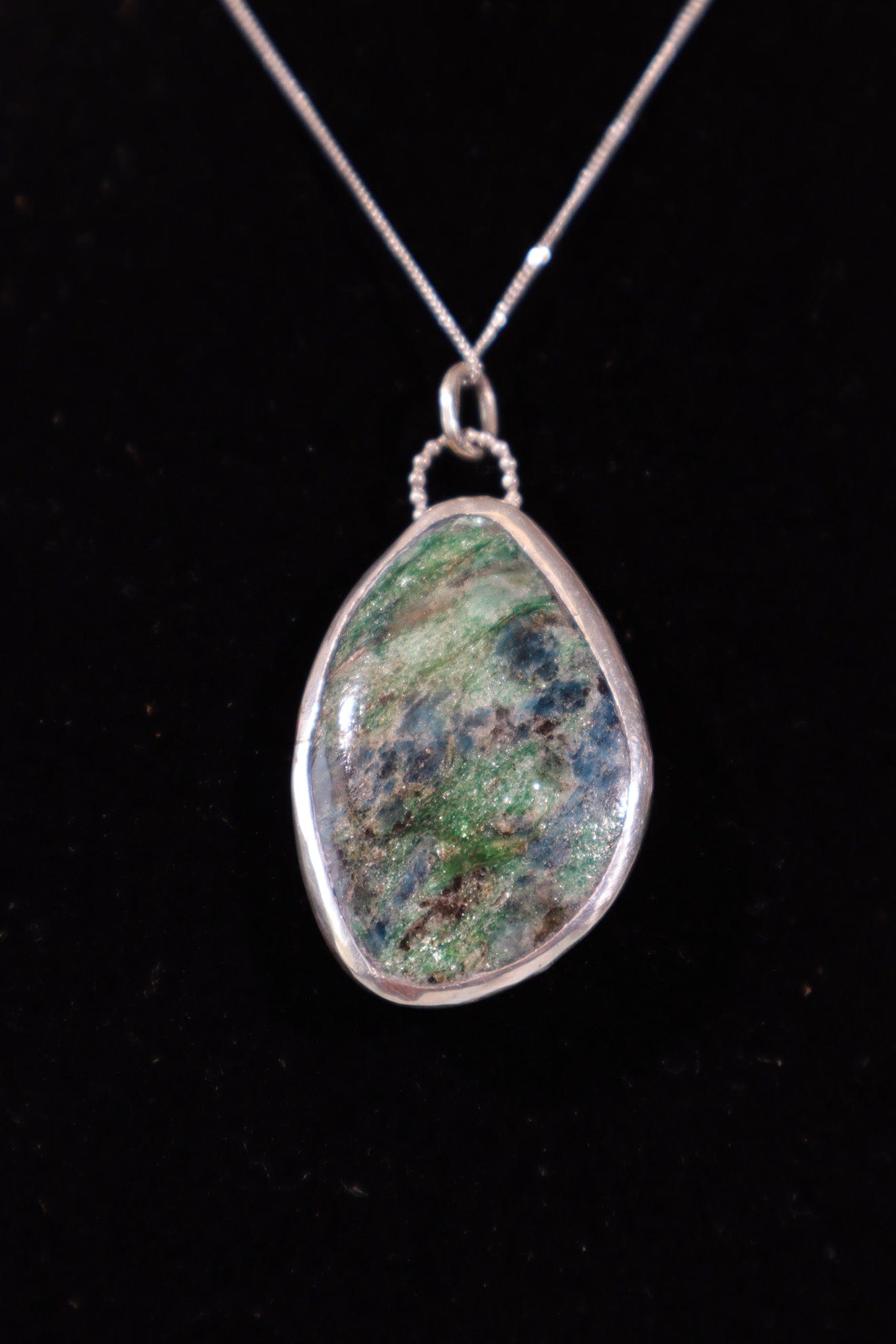 Trinity Stone Necklace, Pendant Size 3.7cm, Handmade in the UK Jewellery Tali & Loz Crystals