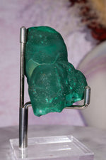 Triple Stalactite Malachite 6.5cm, DRC Minerals Tali & Loz Crystals