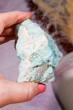 Turquoise Specimen - 6.7cm, Gunheath Pit, St Austell, Cornwall, UK, Sold as Seen Minerals Tali & Loz Crystals