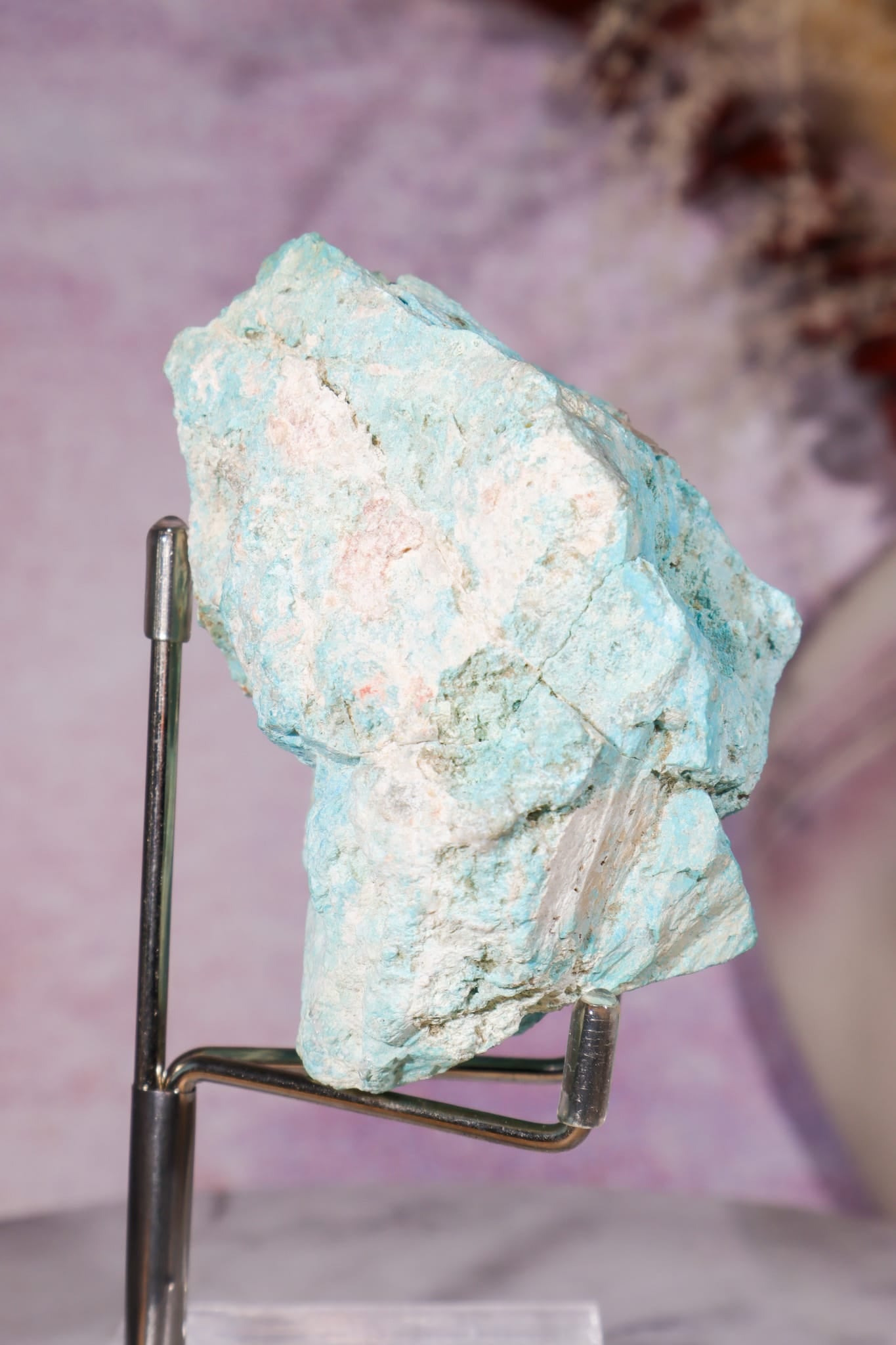 Turquoise Specimen - 6.7cm, Gunheath Pit, St Austell, Cornwall, UK, Sold as Seen Minerals Tali & Loz Crystals