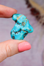 Turquoise with Pyrite 3.2cm | Morenci, Arizona, USA Freeform Tali & Loz