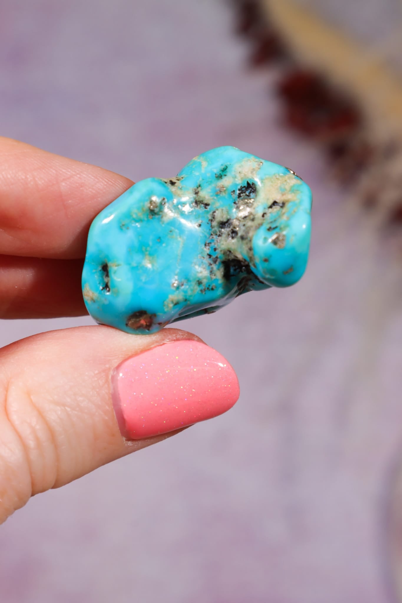 Turquoise with Pyrite 3.2cm | Morenci, Arizona, USA Freeform Tali & Loz