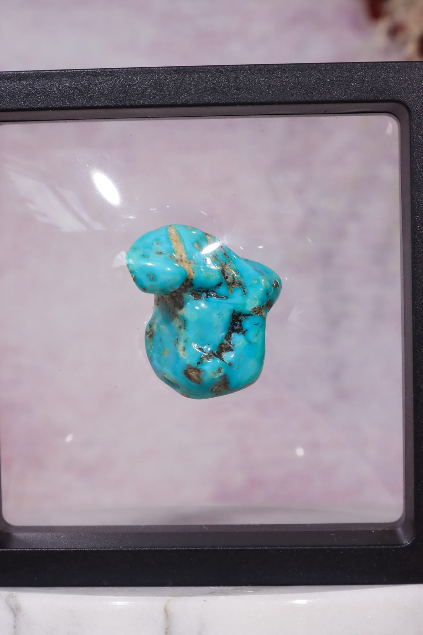Turquoise with Pyrite 3.2cm | Morenci, Arizona, USA Freeform Tali & Loz