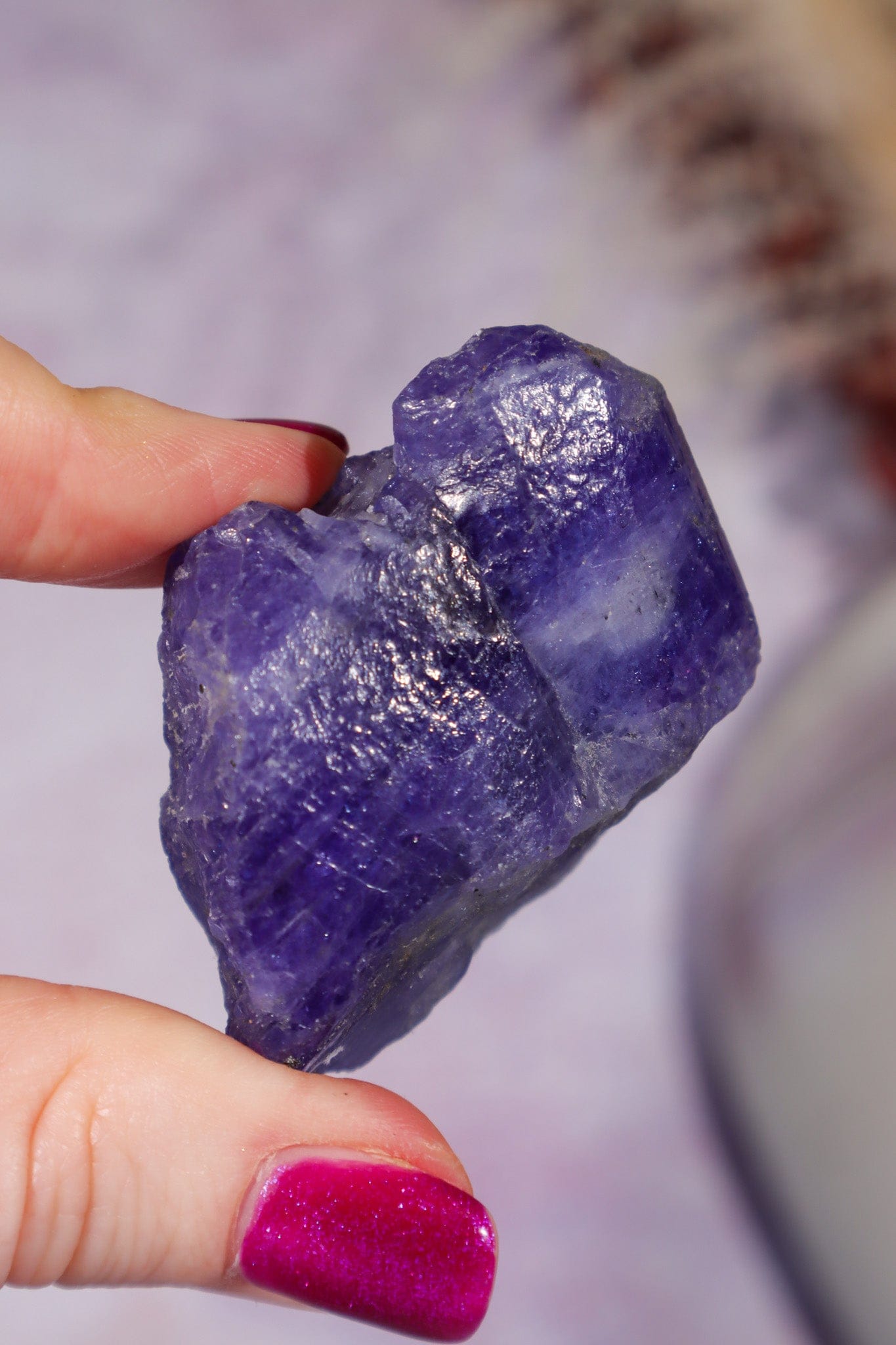 Twin Tanzanite Gem 60gr, Tanzania Gem Tali & Loz Crystals