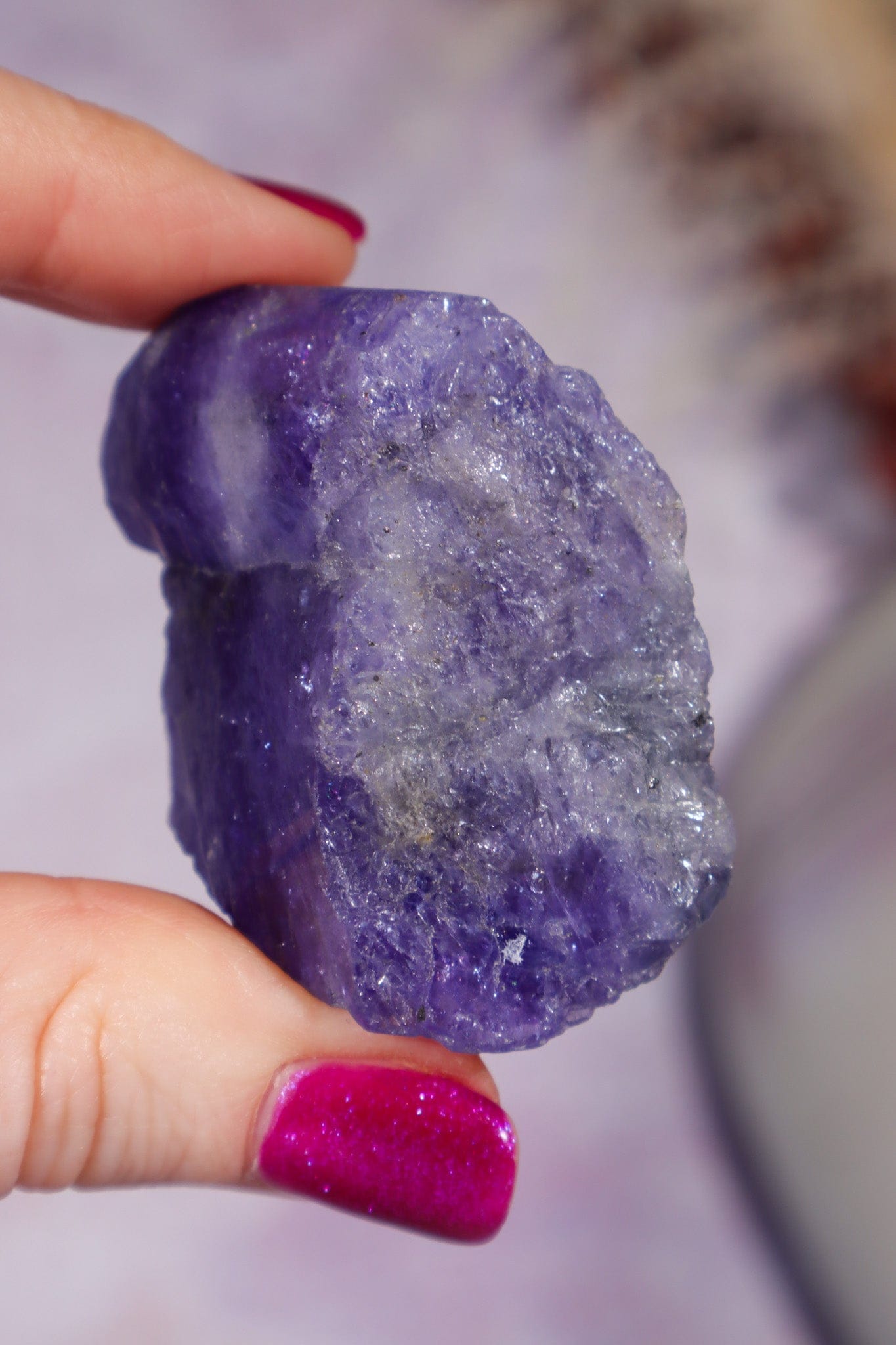 Twin Tanzanite Gem 60gr, Tanzania Gem Tali & Loz Crystals