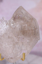 Twinned Fenster Quartz Specimen 9x8.5cm, Sold As Seen Clusters Tali & Loz Crystals