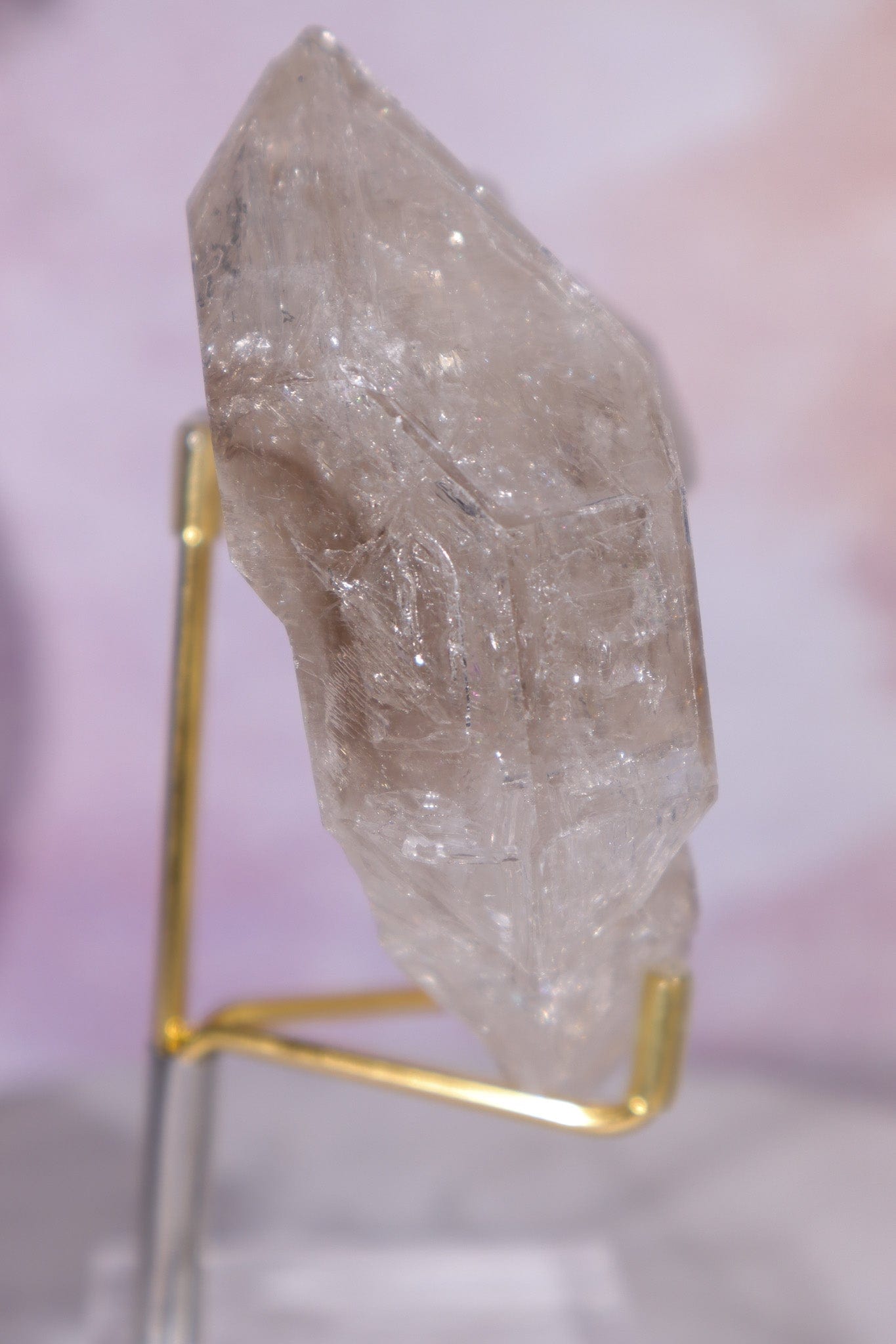 Twinned Fenster Quartz Specimen 9x8.5cm, Sold As Seen Clusters Tali & Loz Crystals