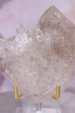 Twinned Fenster Quartz Specimen 9x8.5cm, Sold As Seen Clusters Tali & Loz Crystals