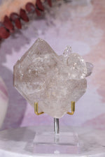 Twinned Fenster Quartz Specimen 9x8.5cm, Sold As Seen Clusters Tali & Loz Crystals
