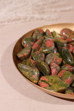 Unakite Tumblestones 20-30mm - Tali & Loz Crystals