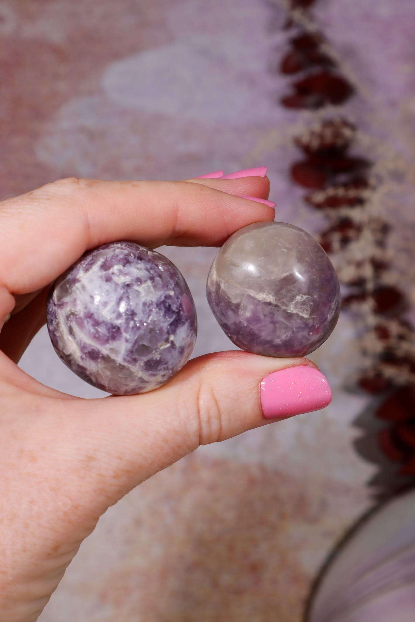 Unicorn Stone Tumblestones | 20-30mm | Madagascar Tumblestones Tali & Loz Crystals
