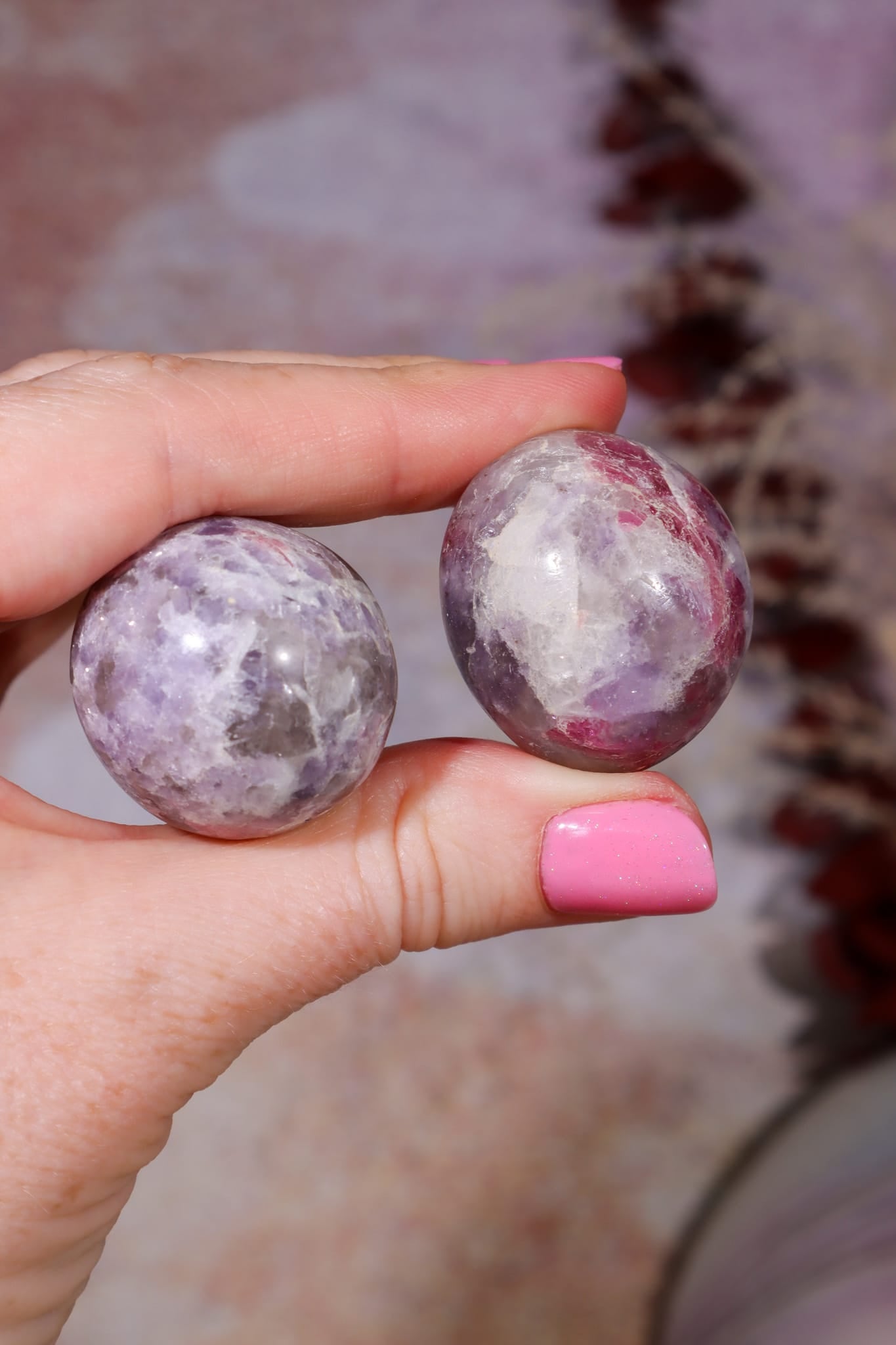 Unicorn Stone Tumblestones | 20-30mm | Madagascar Tumblestones Tali & Loz Crystals