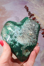 Unique Malachite Heart 12cm | Sold As Seen Hearts Tali & Loz