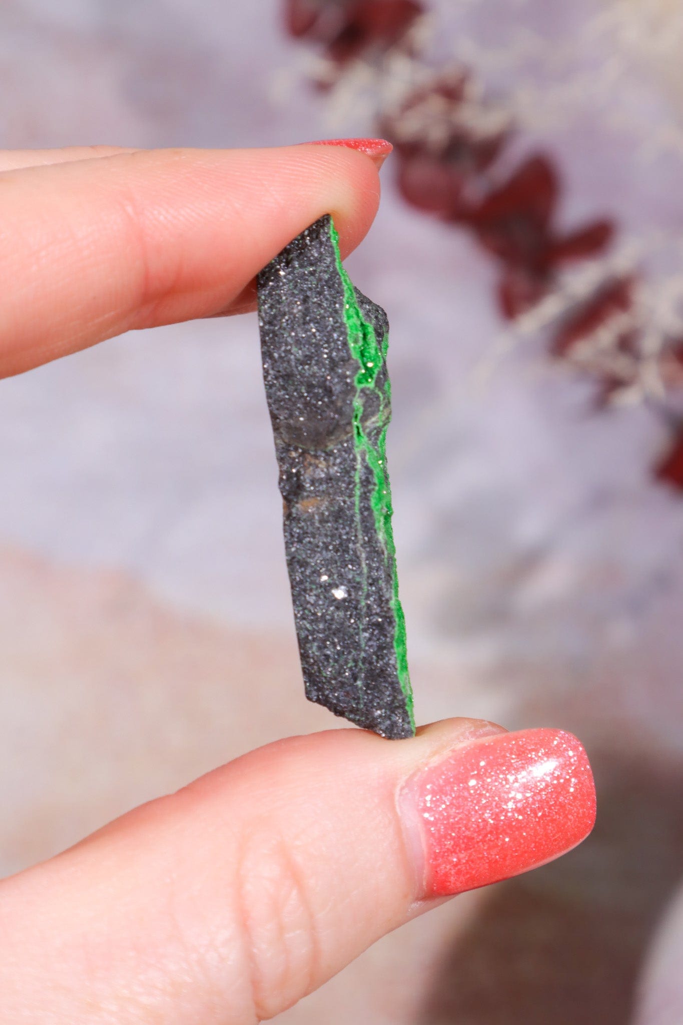Uvarovite Garnet Specimen 11.9gr Specimens Tali & Loz Crystals