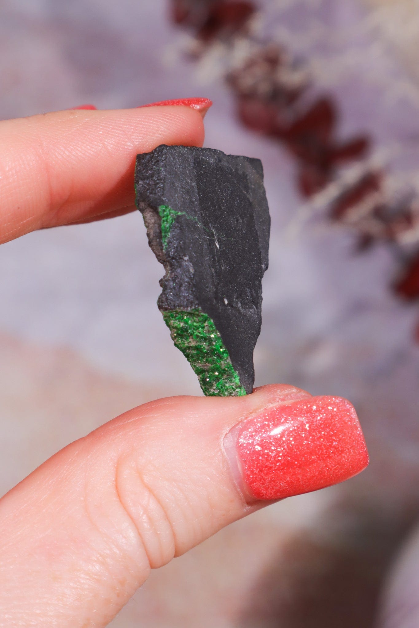 Uvarovite Garnet Specimen 7.8g Specimens Tali & Loz Crystals