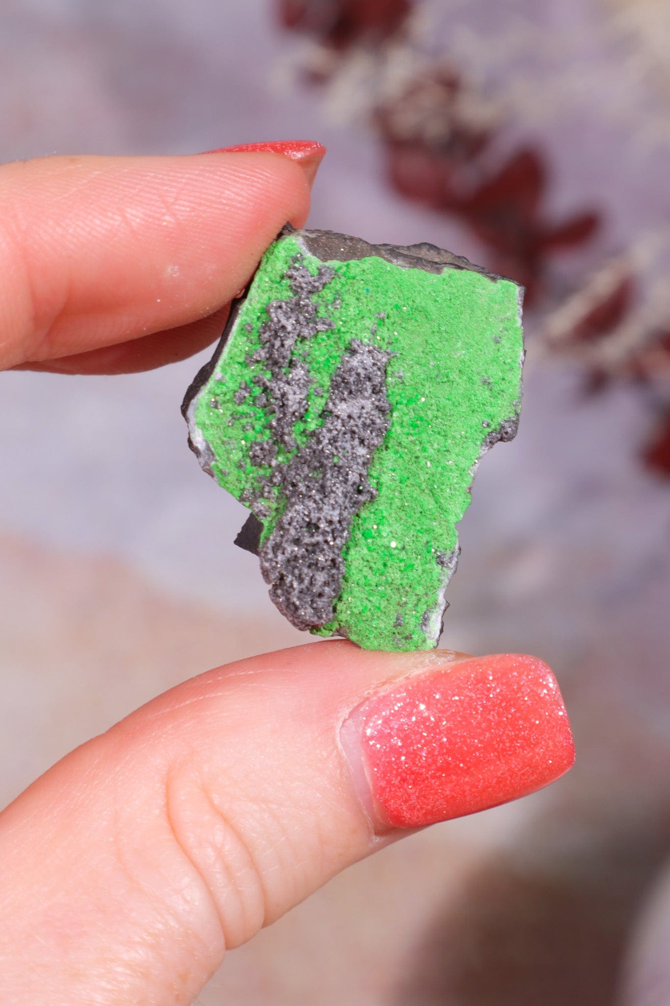 Uvarovite Garnet Specimen 7.9 gr Specimens Tali & Loz Crystals