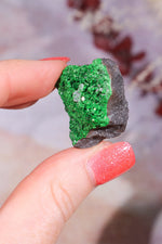 Uvarovite Garnet Specimen 9.1gr Specimens Tali & Loz Crystals