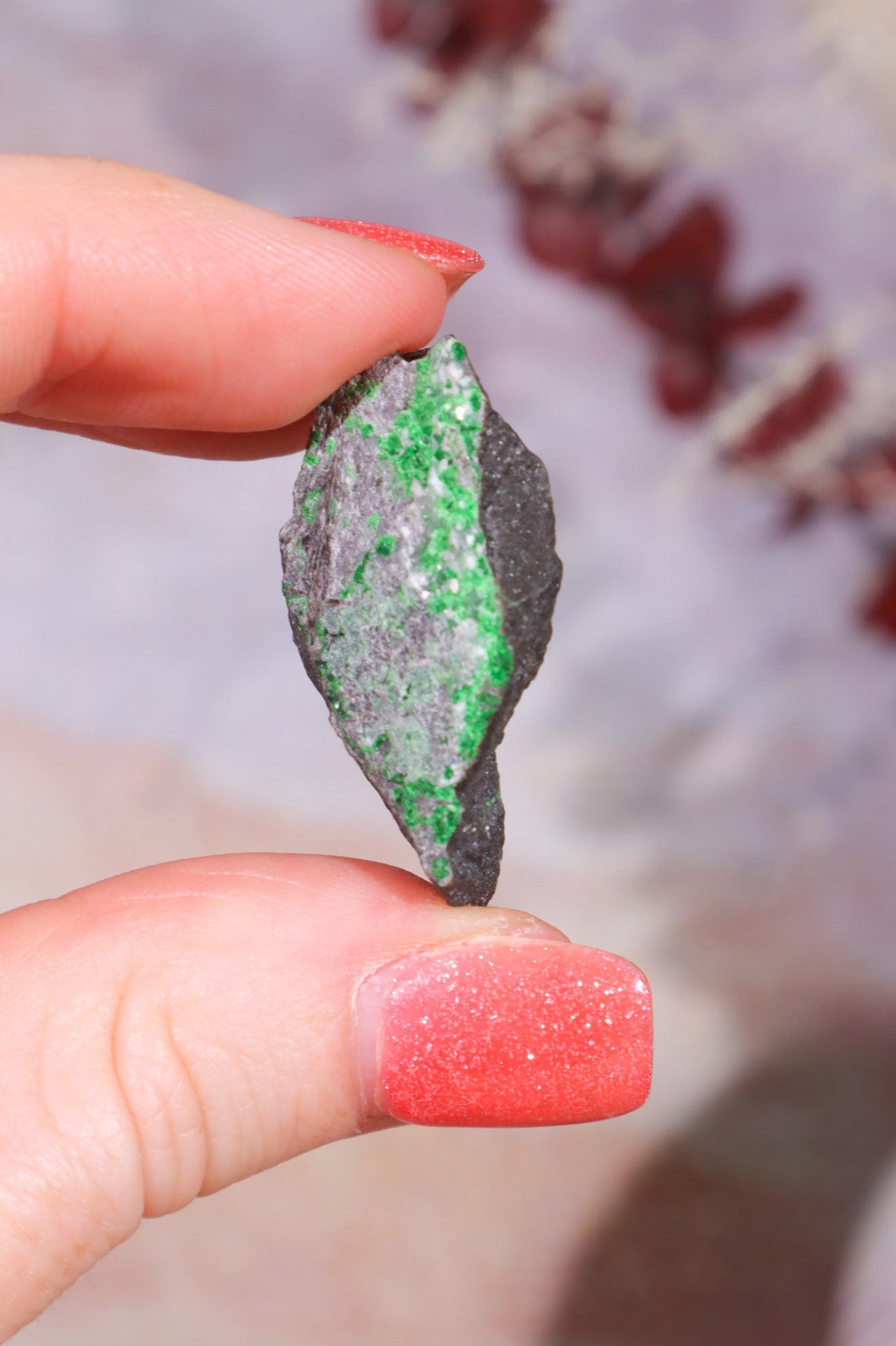 Uvarovite Garnet Specimen 9.7g Specimens Tali & Loz Crystals