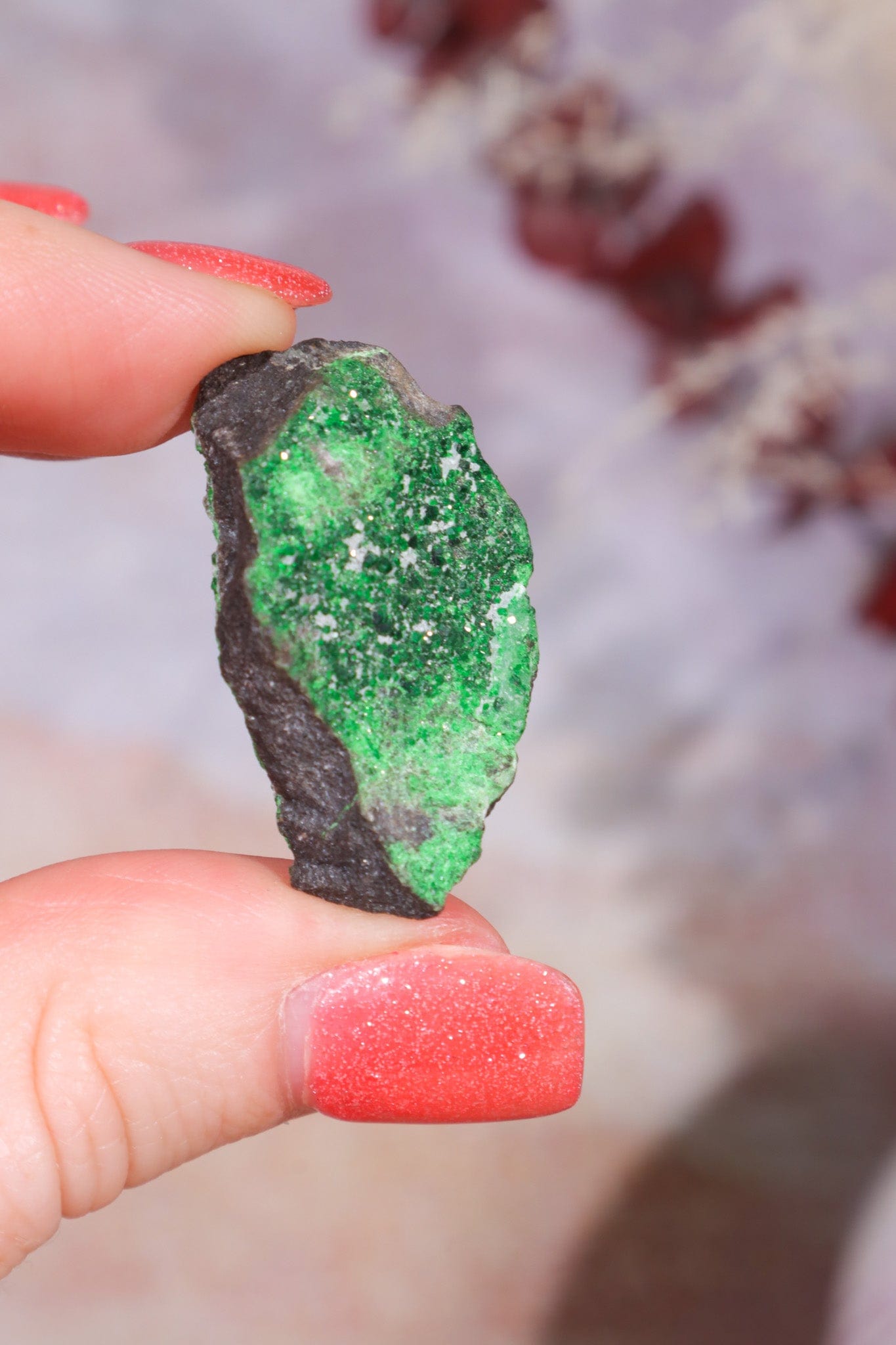Uvarovite Garnet Specimen 9.7g Specimens Tali & Loz Crystals