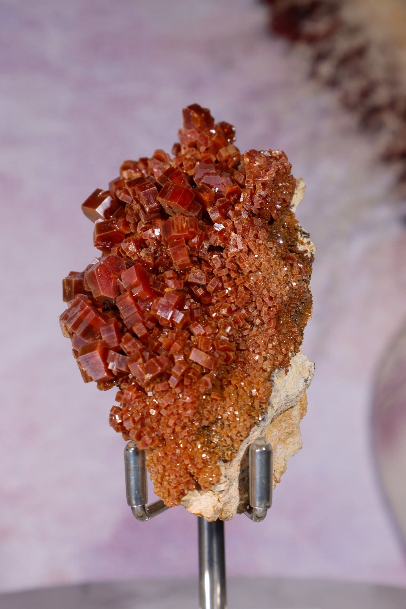 Vanadinite Specimen 9cm, Morocco Specimen Tali & Loz Crystals