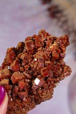 Vanadinite Specimen 9cm, Morocco Specimen Tali & Loz Crystals