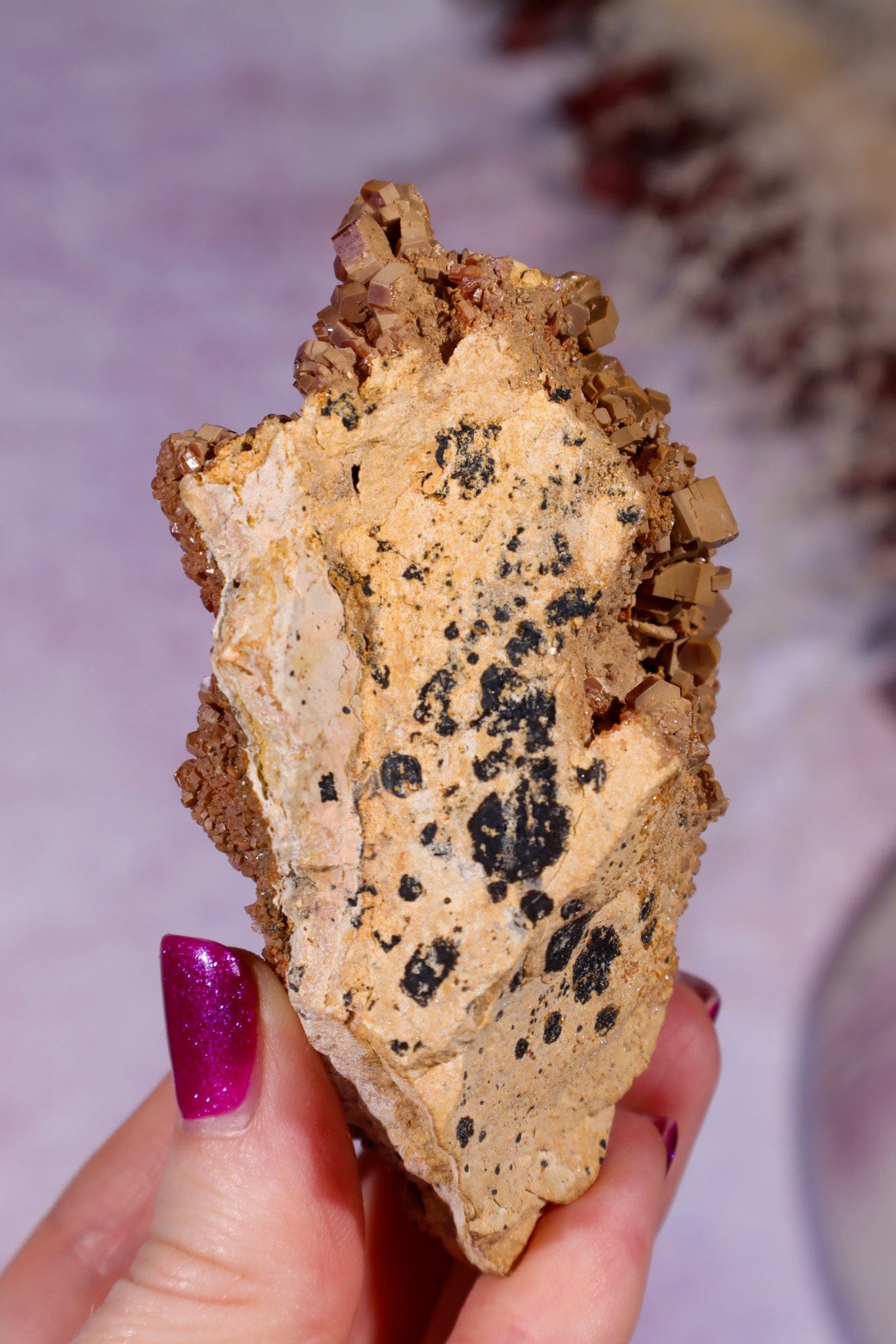 Vanadinite Specimen 9cm, Morocco Specimen Tali & Loz Crystals