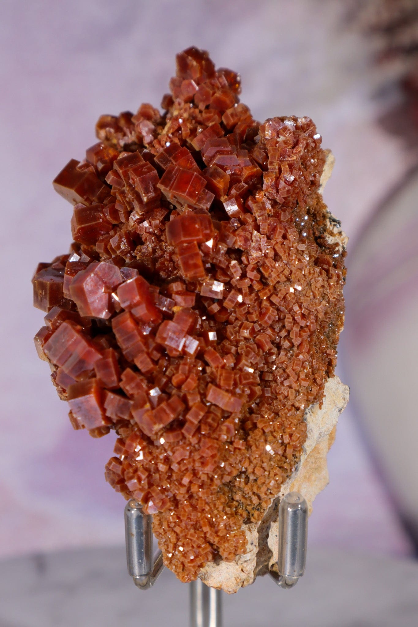 Vanadinite Specimen 9cm, Morocco Specimen Tali & Loz Crystals