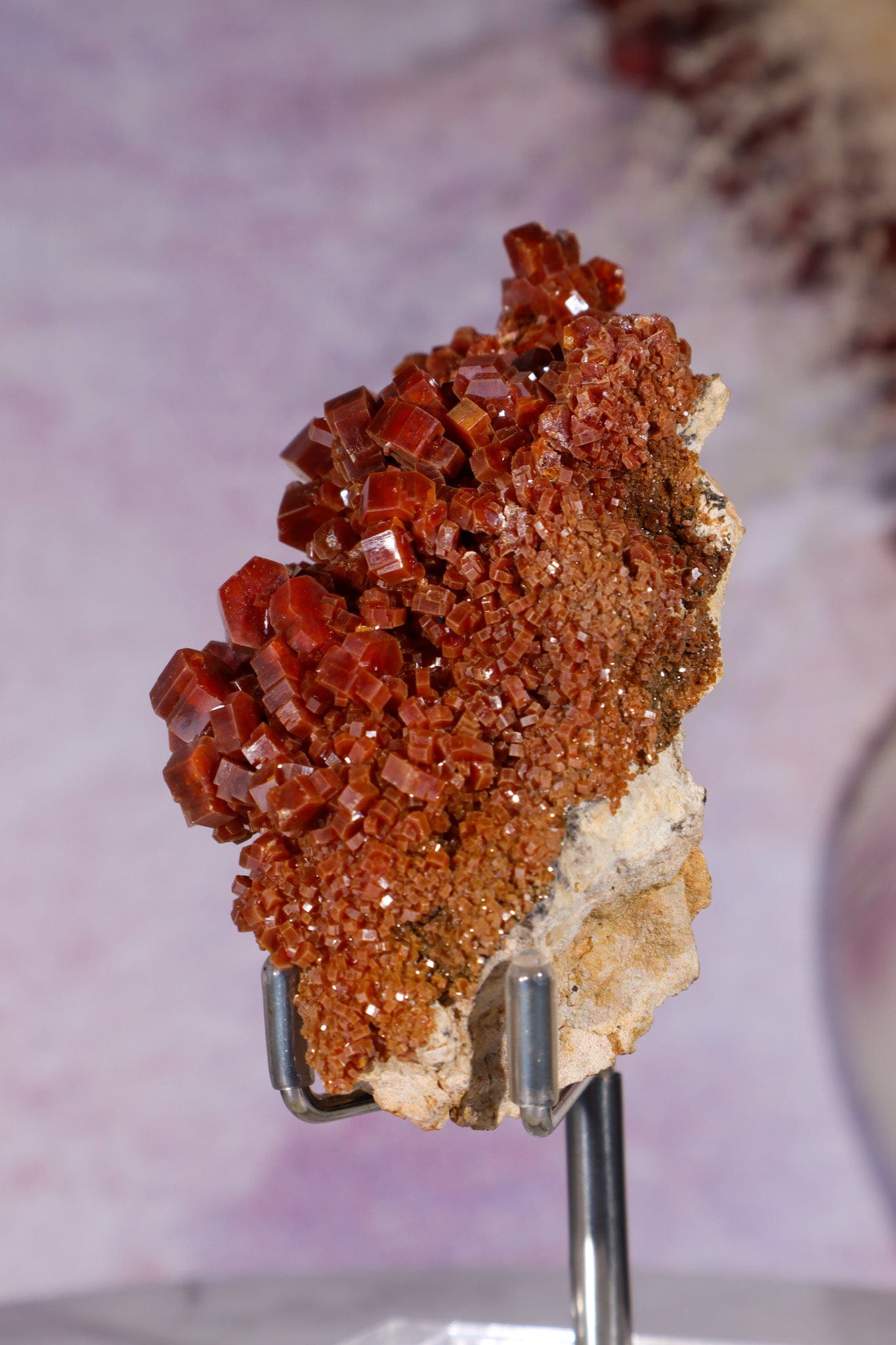 Vanadinite Specimen 9cm, Morocco Specimen Tali & Loz Crystals