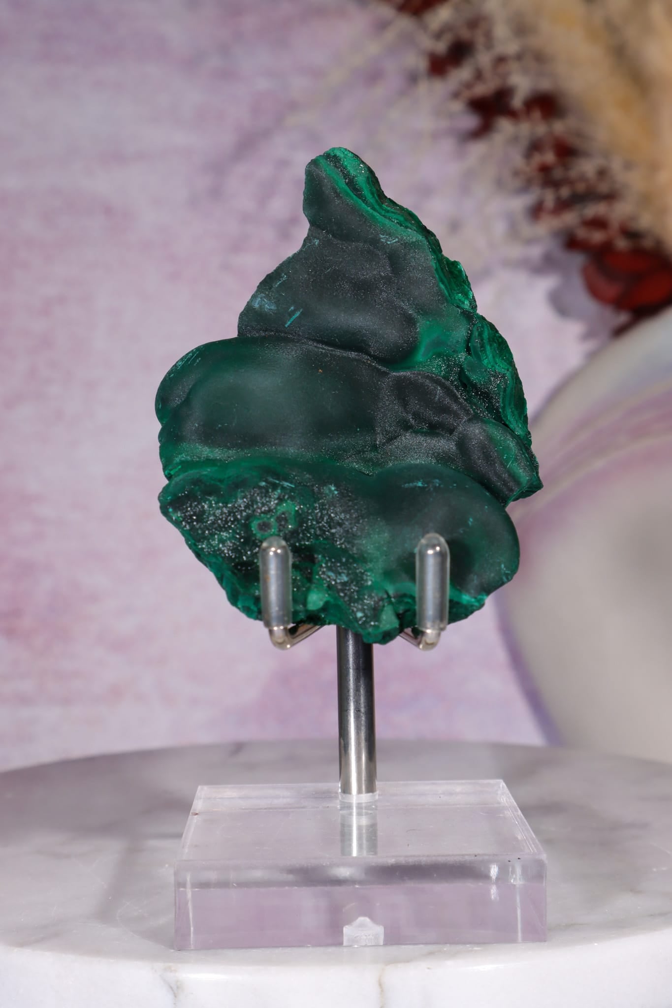 Velvet Malachite 7cm, DRC Minerals Tali & Loz Crystals