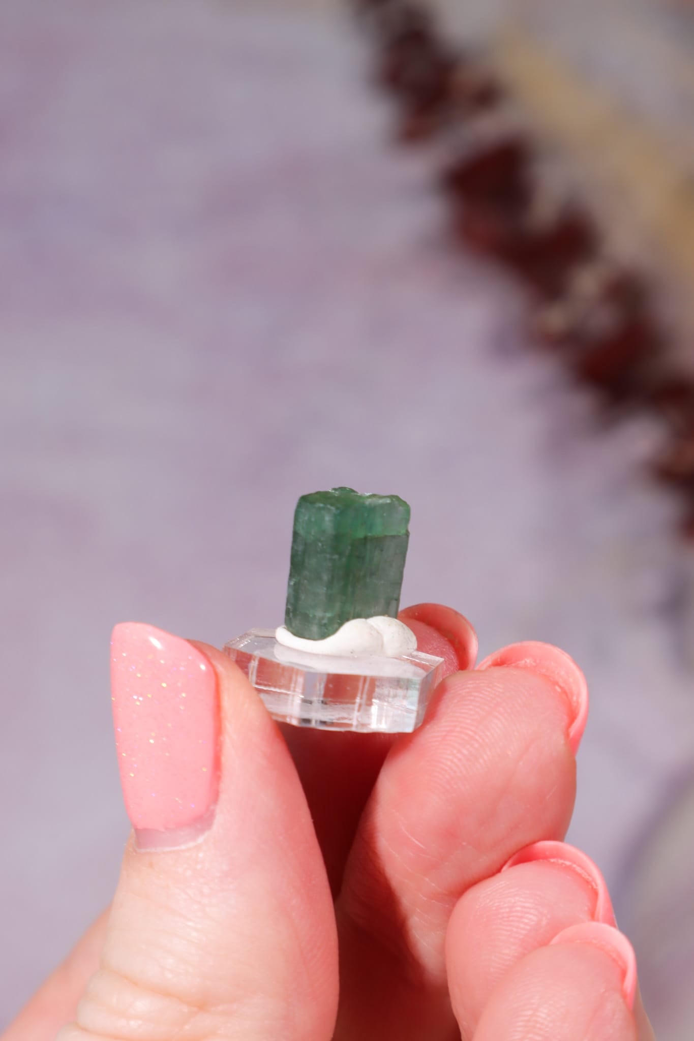 Verdelite Green Tourmaline Crystal | 11mm | Brazil Mineral Specimen Tali & Loz Crystals