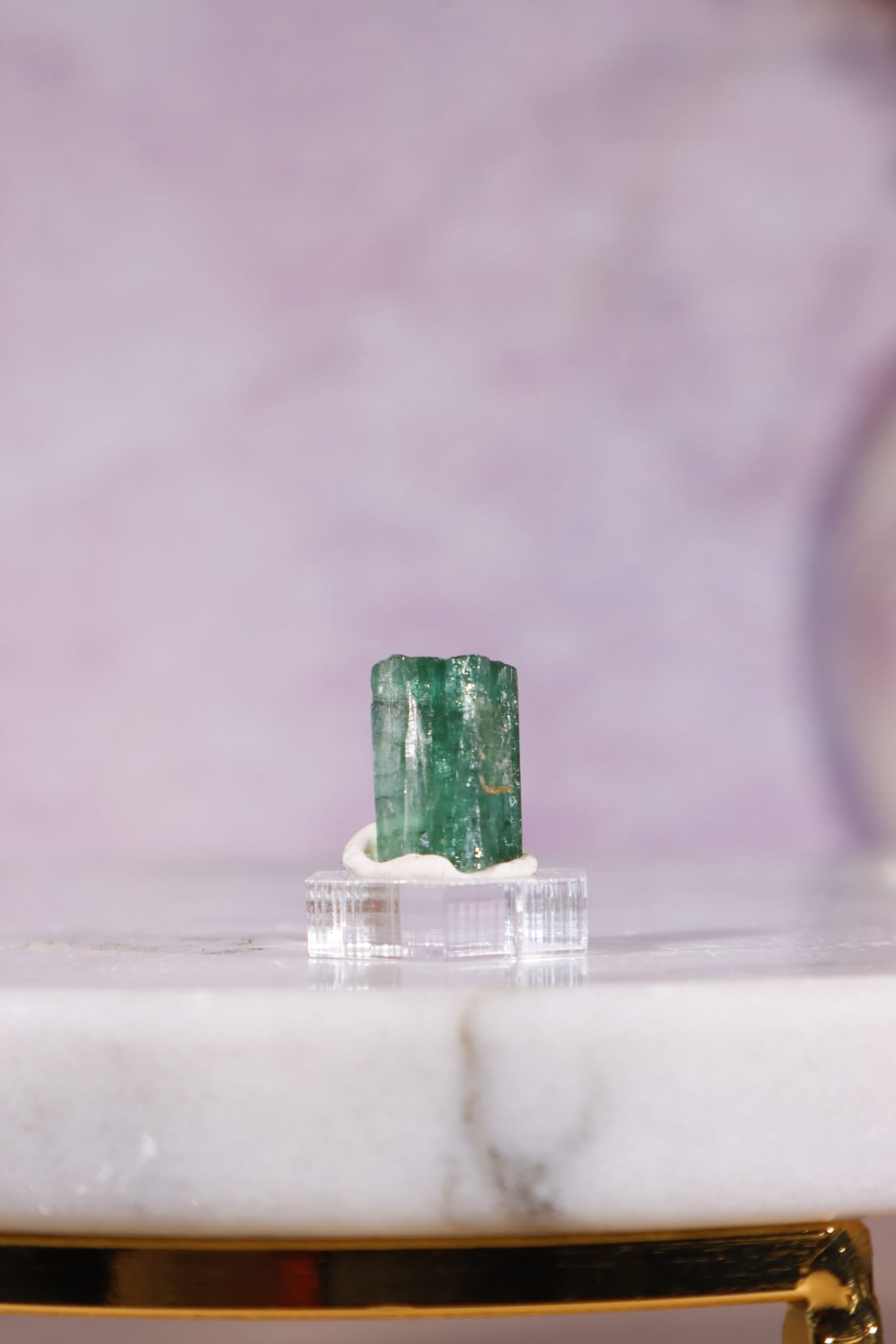 Verdelite Green Tourmaline Crystal | 11mm | Brazil Mineral Specimen Tali & Loz Crystals