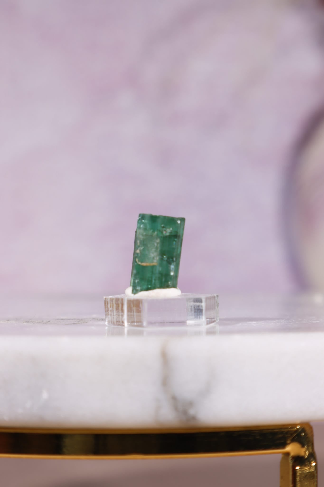 Verdelite Green Tourmaline Crystal | 11mm | Brazil Mineral Specimen Tali & Loz Crystals