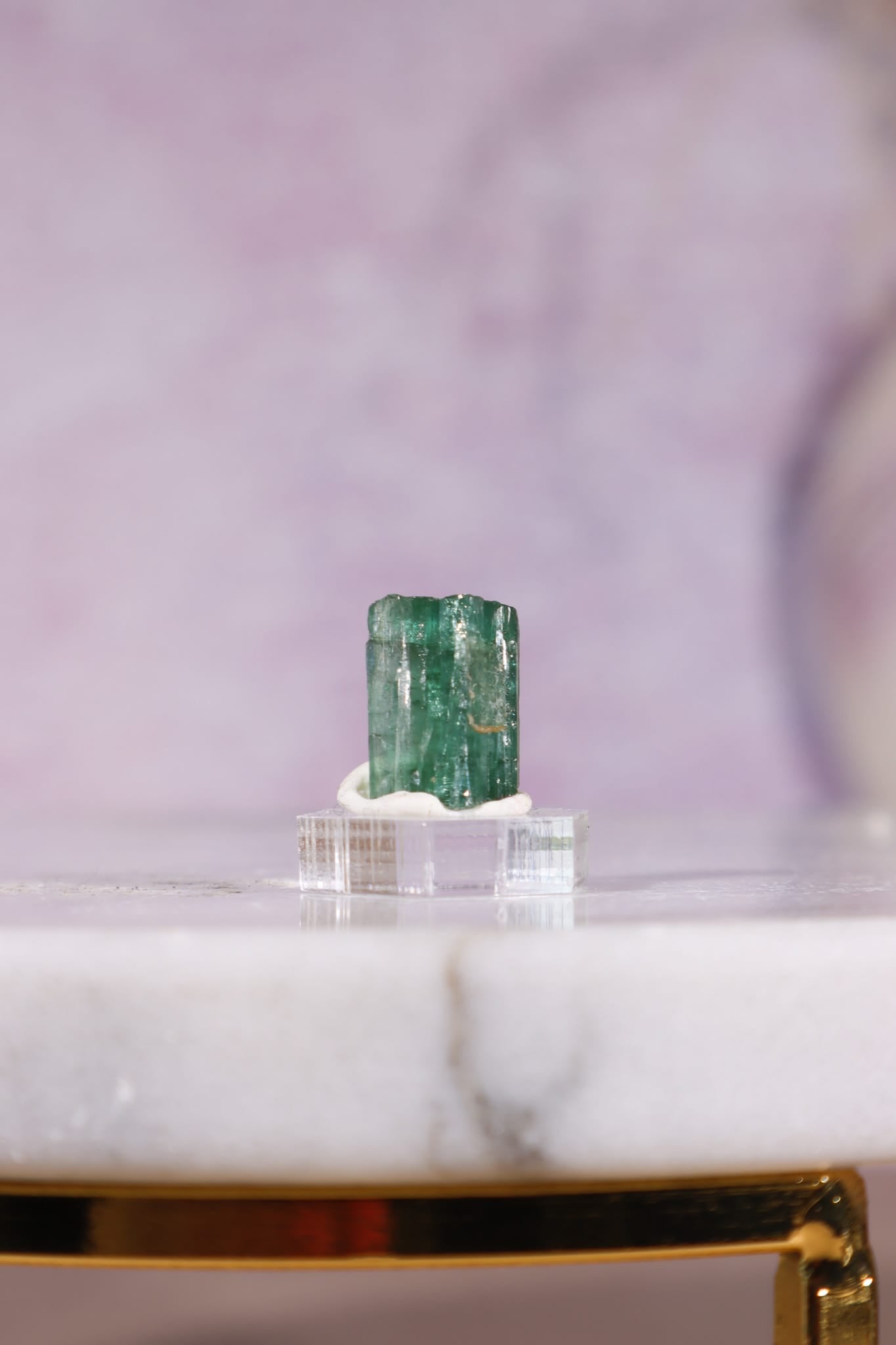 Verdelite Green Tourmaline Crystal | 11mm | Brazil Mineral Specimen Tali & Loz Crystals