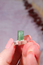 Verdelite Green Tourmaline Crystal | 12mm | Brazil Mineral Specimen Tali & Loz Crystals