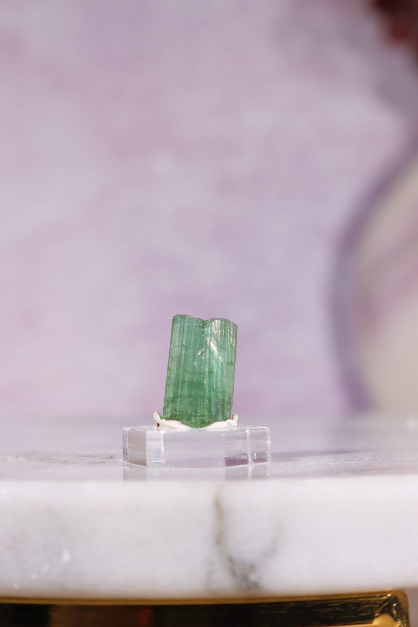 Verdelite Green Tourmaline Crystal | 12mm | Brazil Mineral Specimen Tali & Loz Crystals