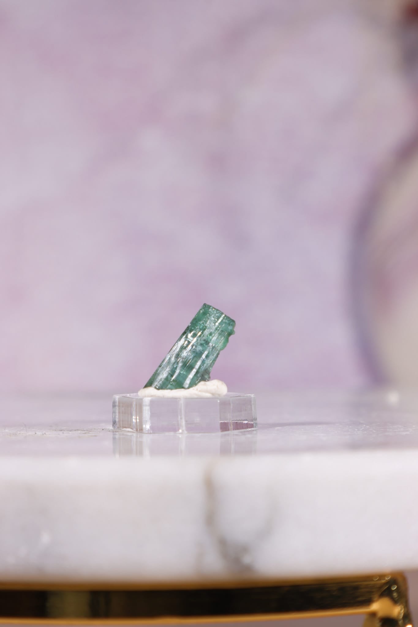 Verdelite Green Tourmaline Crystal | 12mm | Brazil Mineral Specimen Tali & Loz Crystals