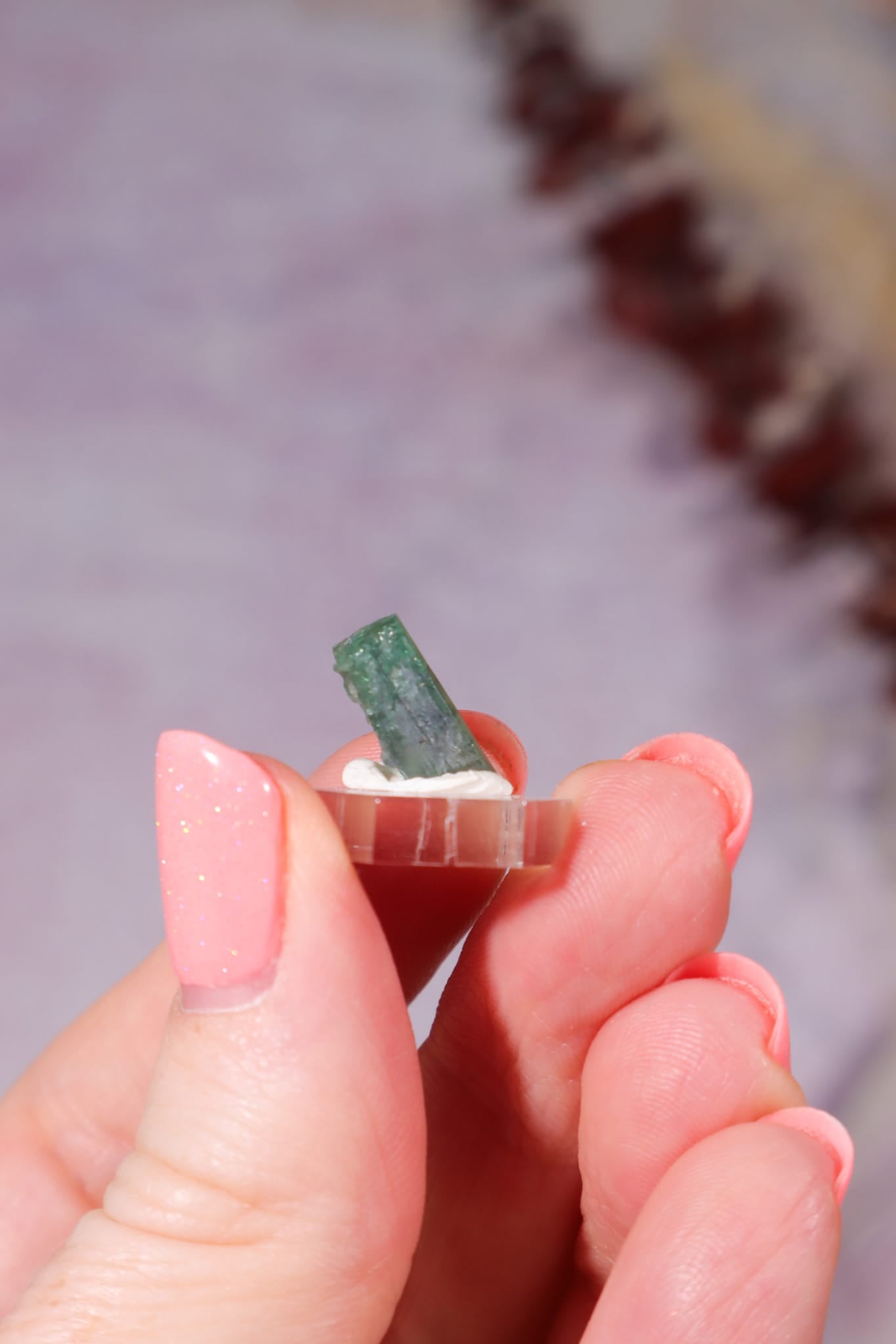Verdelite Green Tourmaline Crystal | 12mm | Brazil Mineral Specimen Tali & Loz Crystals