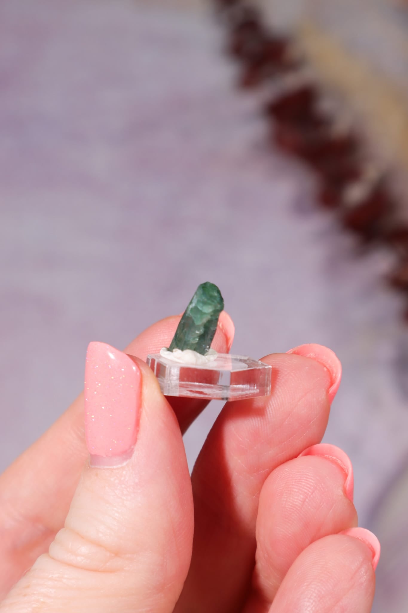 Verdelite Green Tourmaline Crystal | 12mm | Brazil Mineral Specimen Tali & Loz Crystals