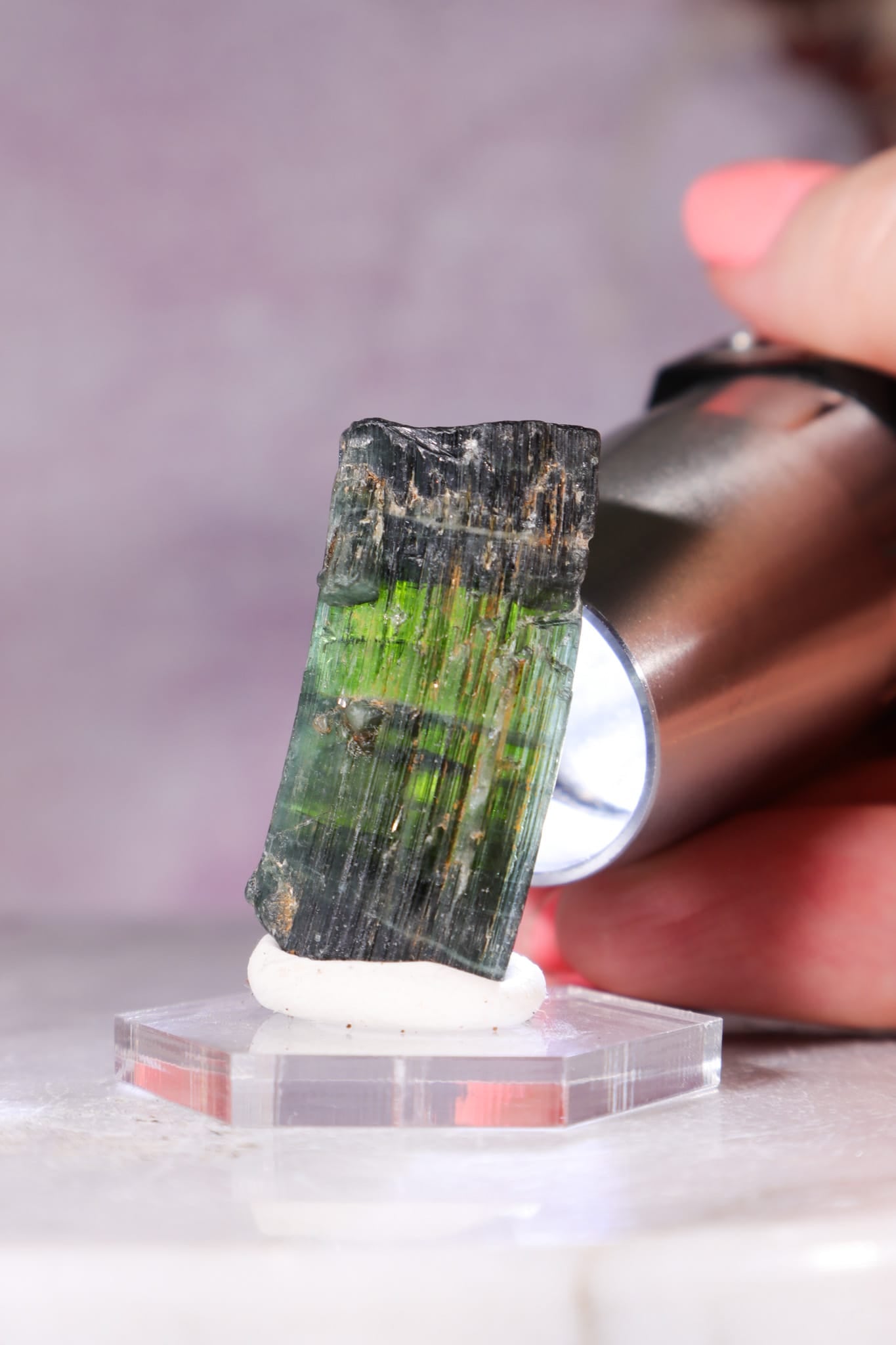 Verdelite Green Tourmaline | Crystal | 33mm | Brazil Minerals Tali & Loz Crystals