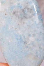 Violane Blue Diopside Palm Stone Palm Stone Tali & Loz Crystals