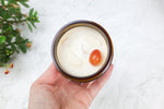 Virgo Candle with Carnelian - Tali & Loz Crystals