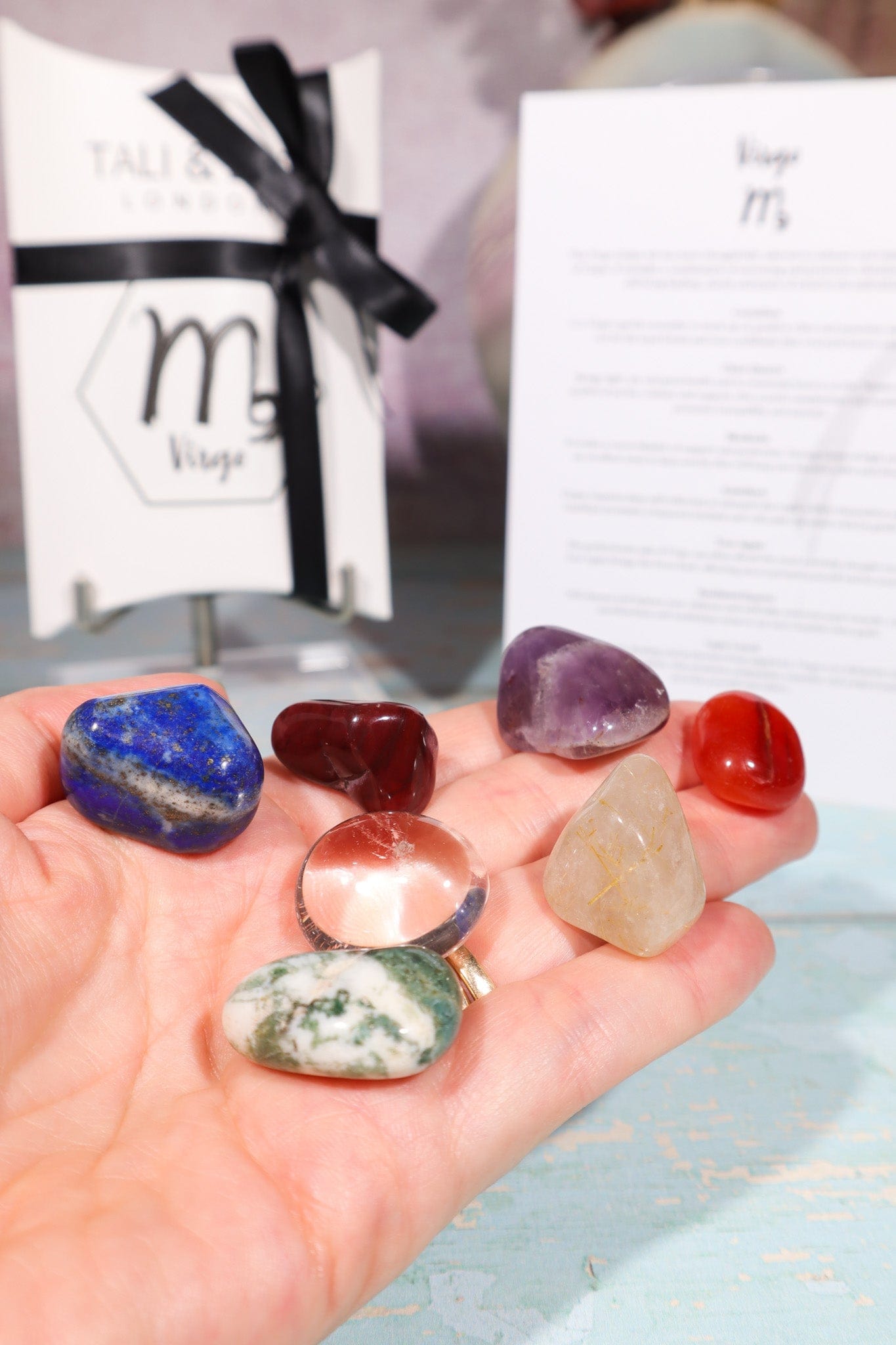 Virgo Zodiac Crystal Set Crystal Sets Tali & Loz Crystals