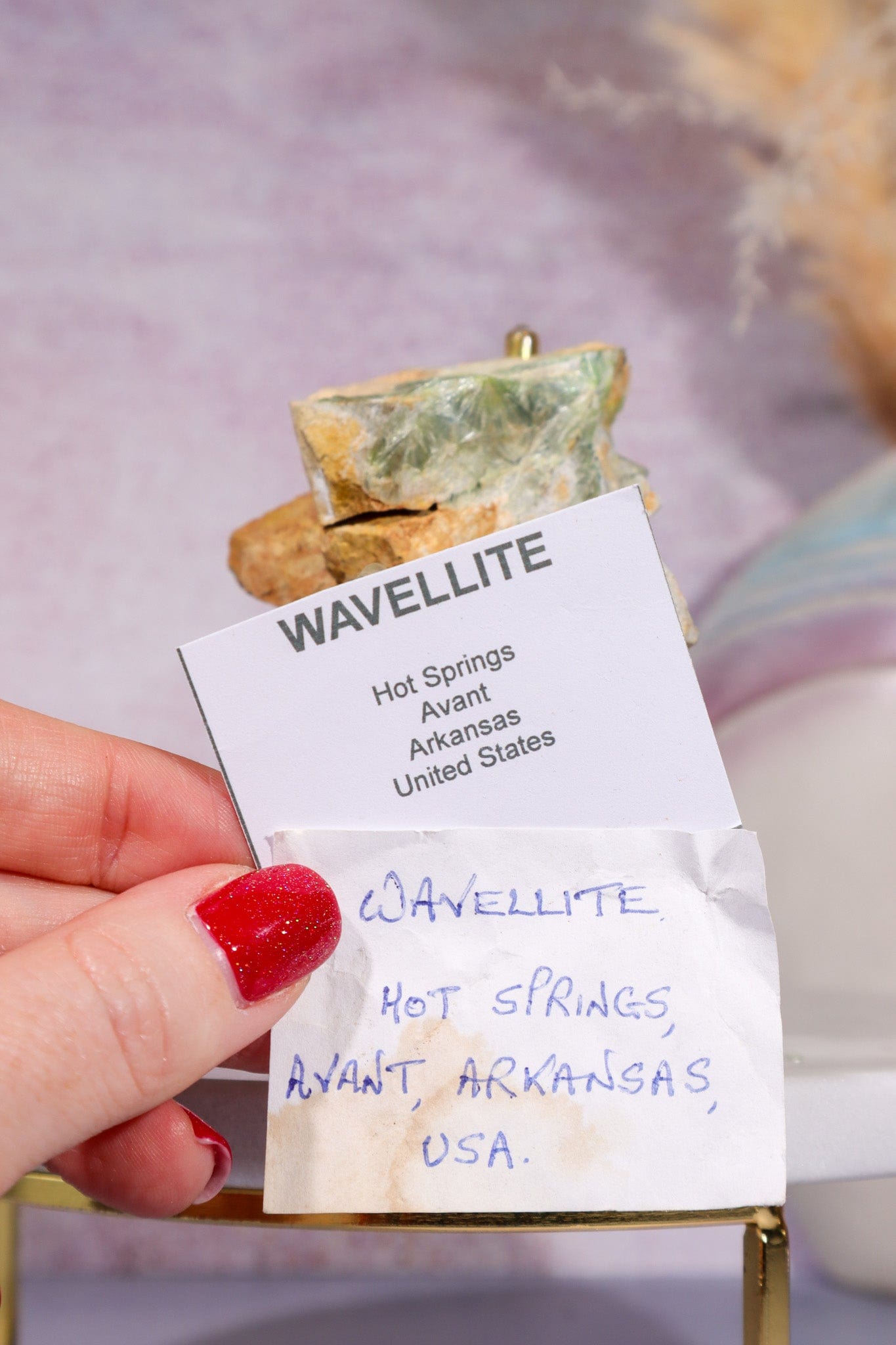 Wavellite Specimen 4cm, Arkansas Specimens Tali & Loz Crystals