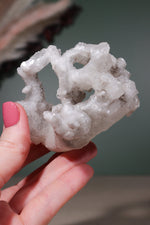 White Aragonite Cluster 7cm Sold As Seen Specimens Tali & Loz Crystals