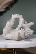 White Aragonite Cluster 7cm Sold As Seen Specimens Tali & Loz Crystals