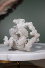 White Aragonite Cluster 7cm Sold As Seen Specimens Tali & Loz Crystals