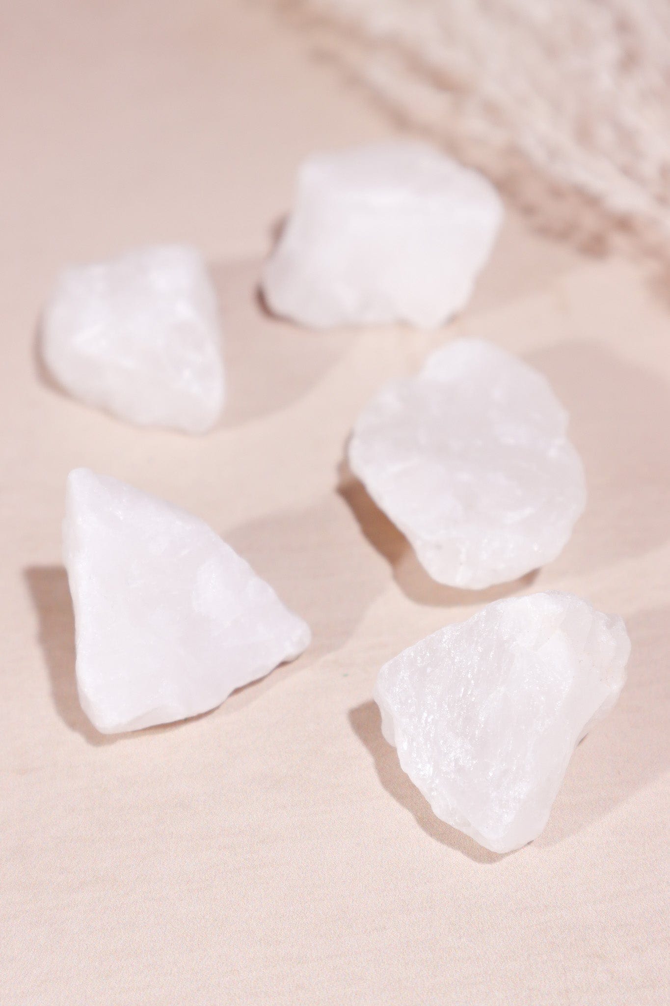 White Quartz Rough Crystals 20-30mm Rough Crystals Tali & Loz