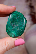 XL Malachite Tumblestones | 25-42mm | Democratic Republic of Congo Tumblestones Tali & Loz Crystals